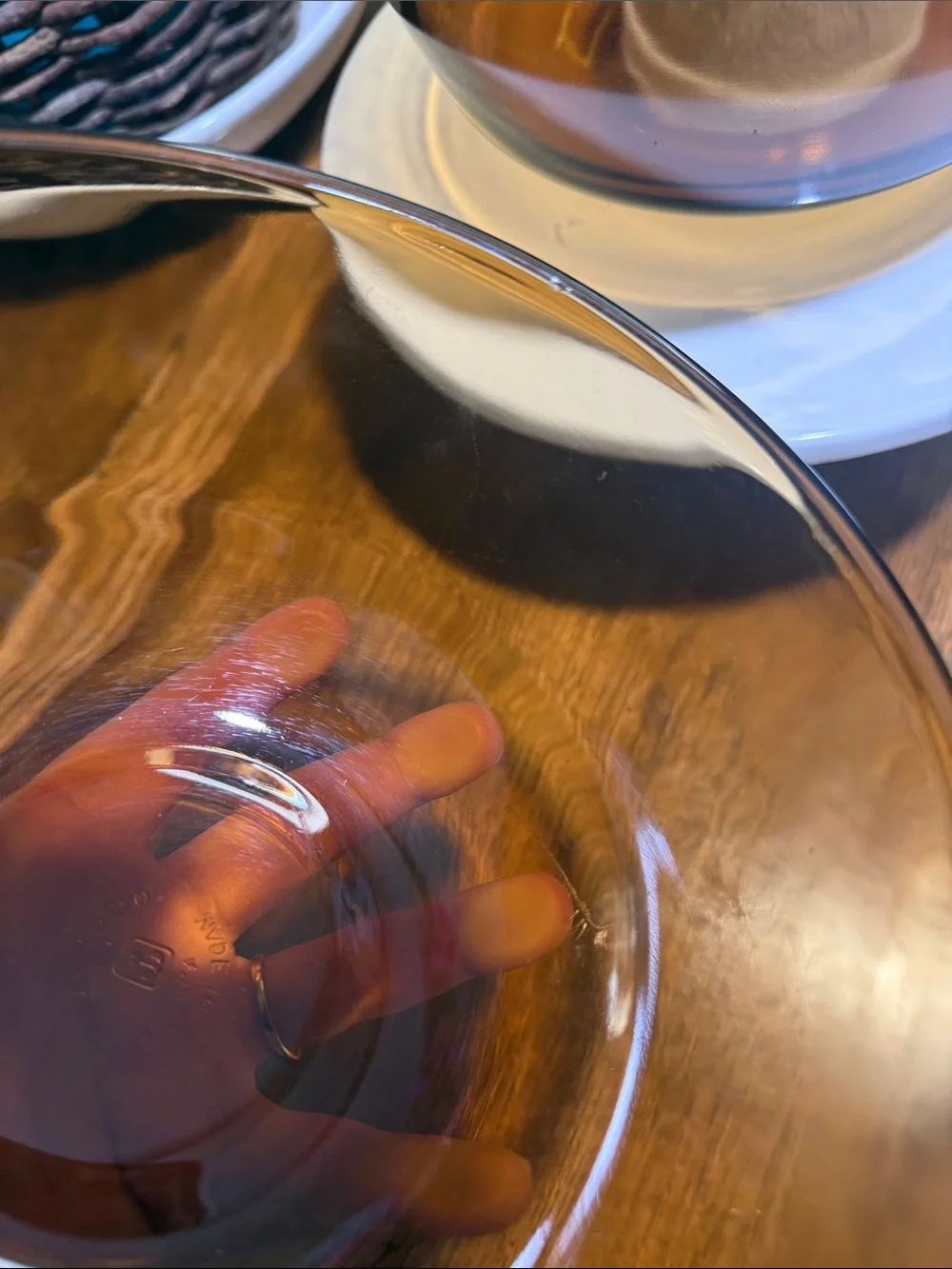 Anchor Hocking Amber Glass Mixing Bowls
